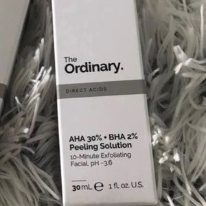 The Ordinary AHA peeling solution